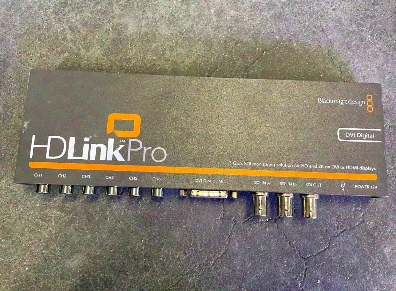 BlackMagicDesign HDLink Pro SDI> DVI Wandler