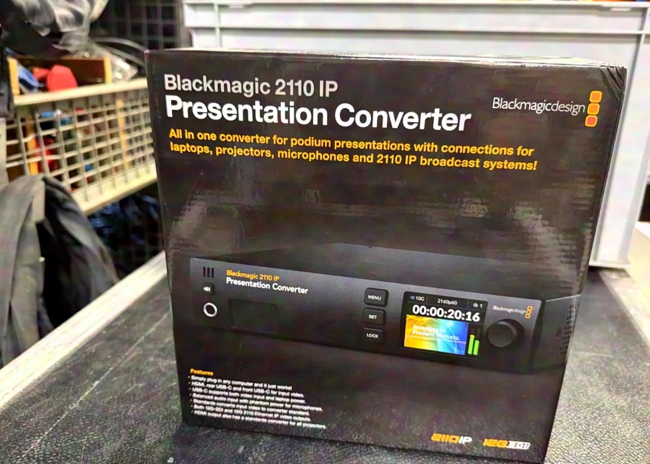 Blackmagic Design 2110 IP Presentation Converter