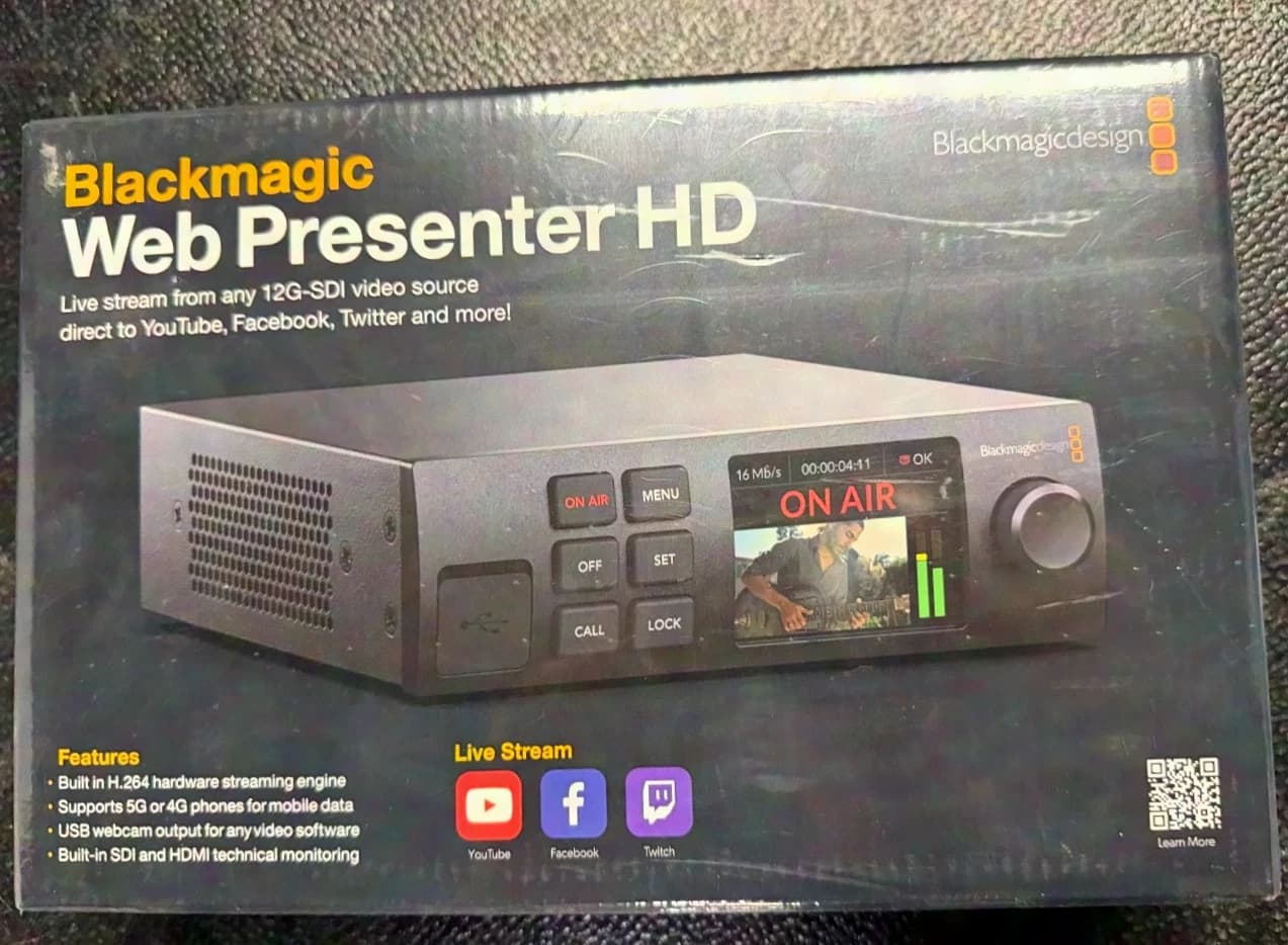 Blackmagic Design Web Presenter HD