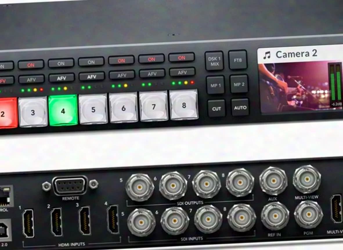 Blackmagicdesign ATEM TelevisionStudio HD - Bildmischer 1HE