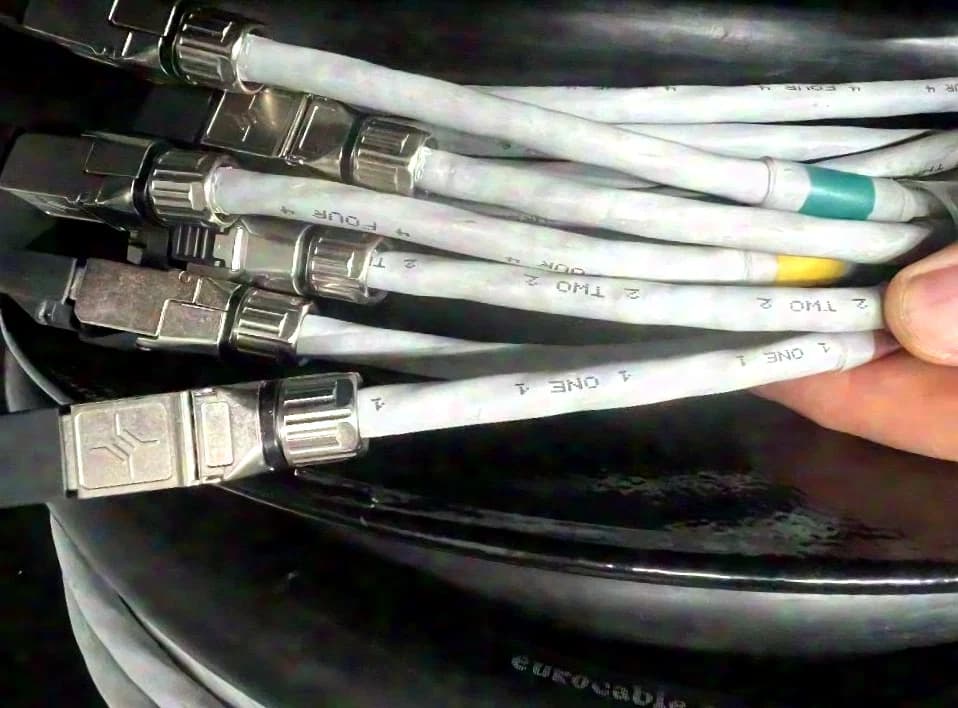 CONNEX 6 x CAT 6A 60m Multicore Trommel Case