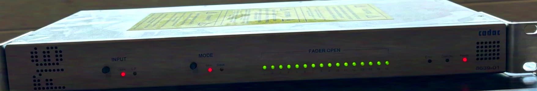 Cadac J-Type 8639-01 F16 Fader Interface