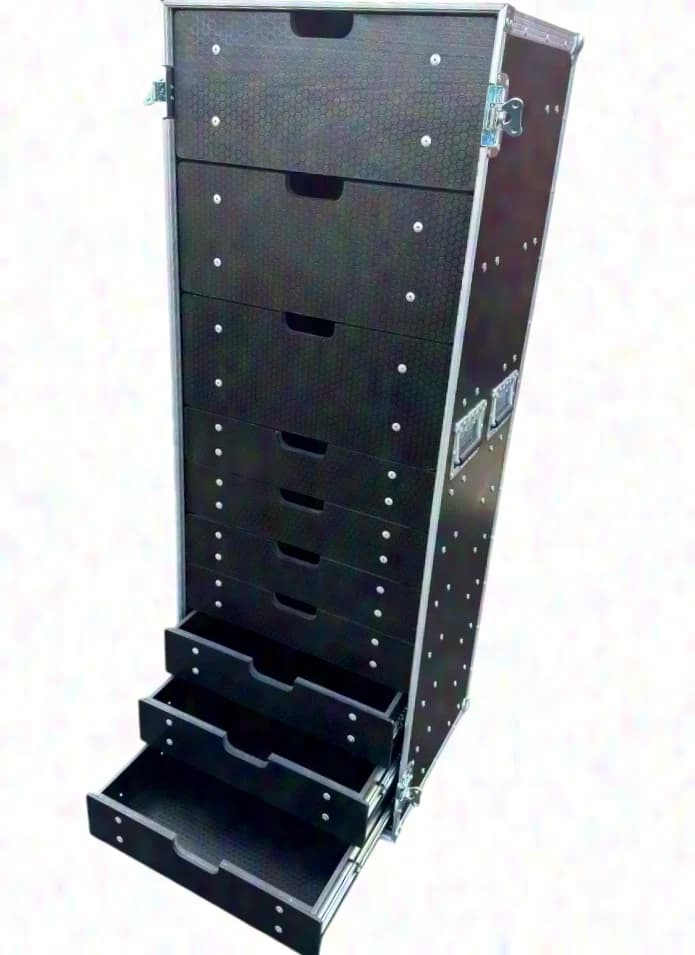 Casebase Mikrofon-Rack 7 x 2U + 3 x 4U