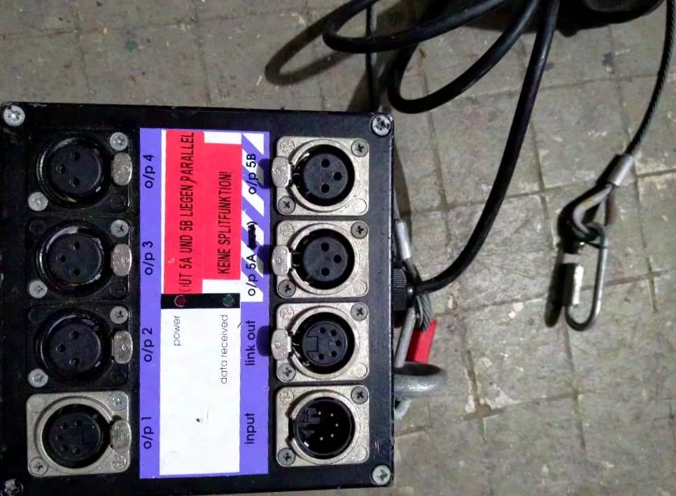 Celco Fusion Splitter 1.5.1 / DMX Splitter / Booster 5pol. 3pol. / Rigging