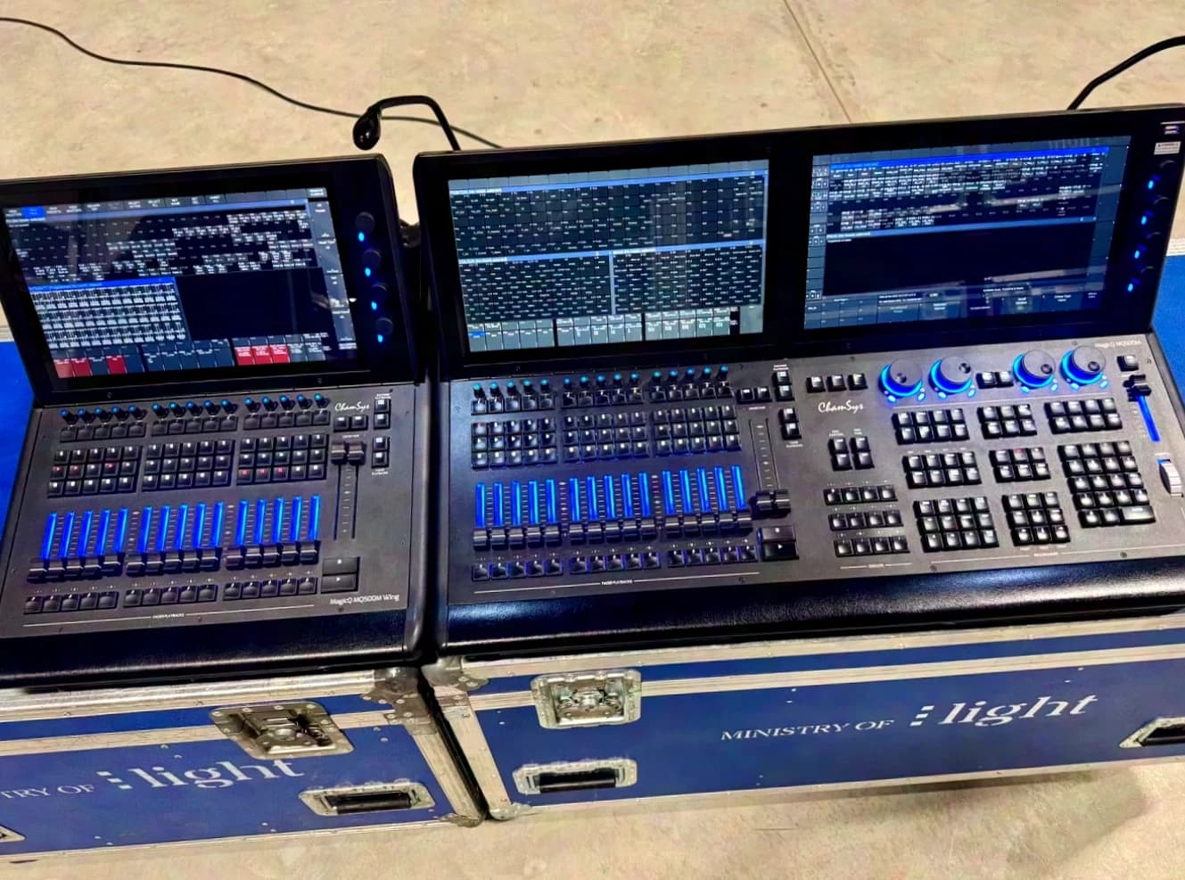 ChamSys ChamSys MagicQ MQ500M Stadium Console + ChamSys MagicQ MQ500M Stadium Wing