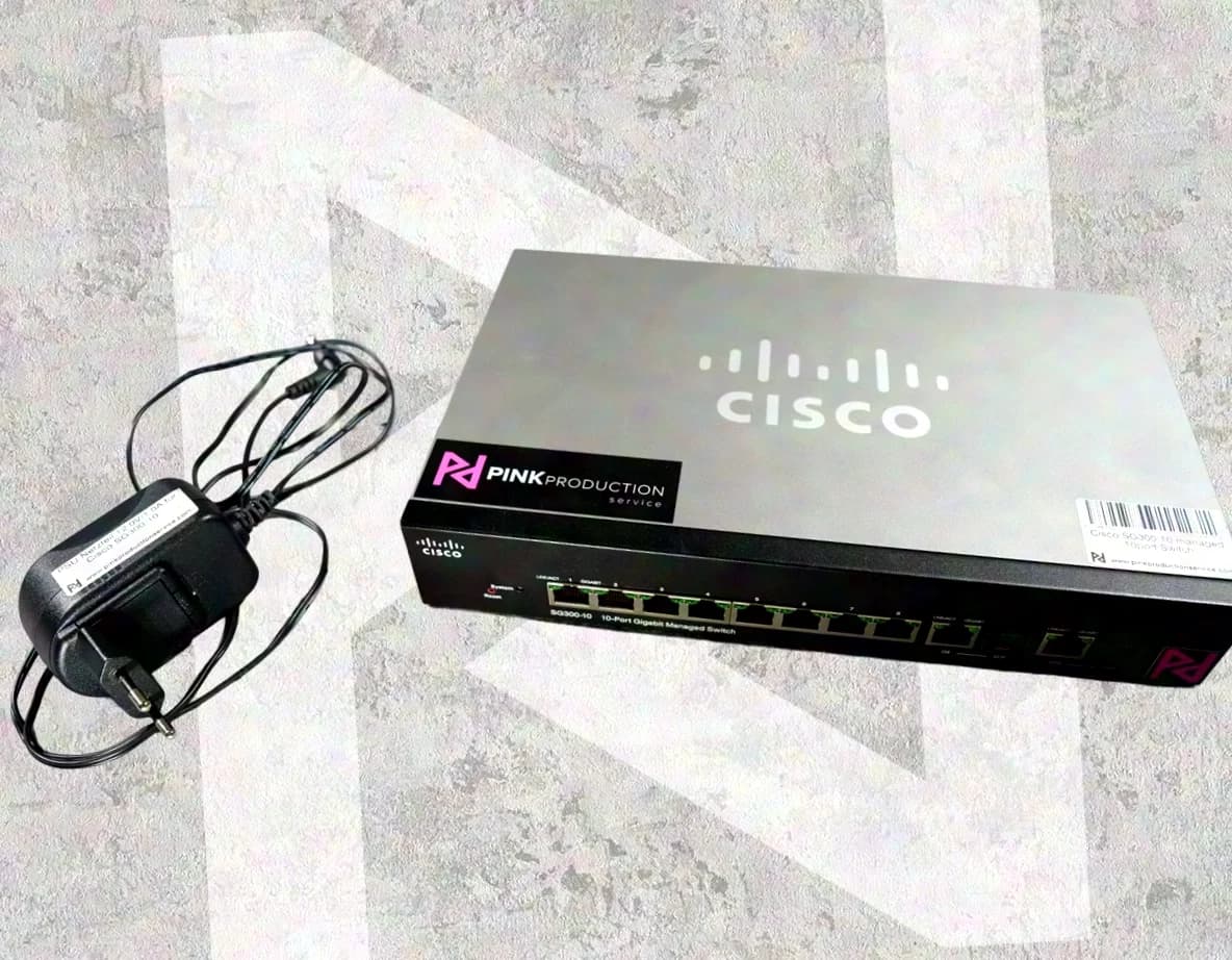 Cisco SG-300-10 managed 10port Switch