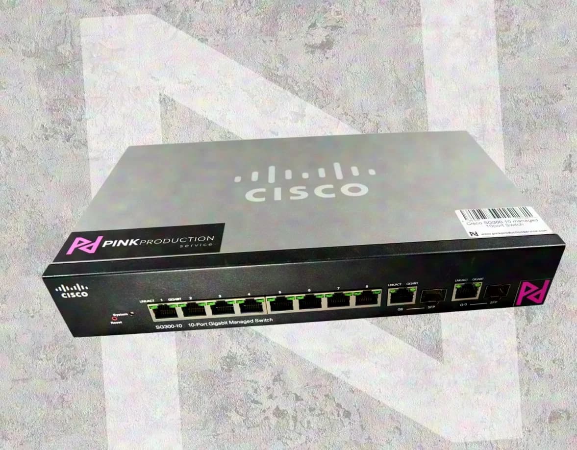 Cisco SG-300-10 managed 10port Switch