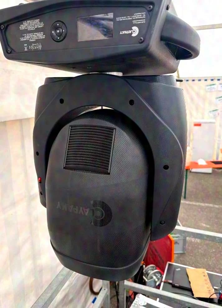Clay Paky Hepikos Hybrid Moving Head, Sirius HRI 440W H, 5°-40° incl. Case