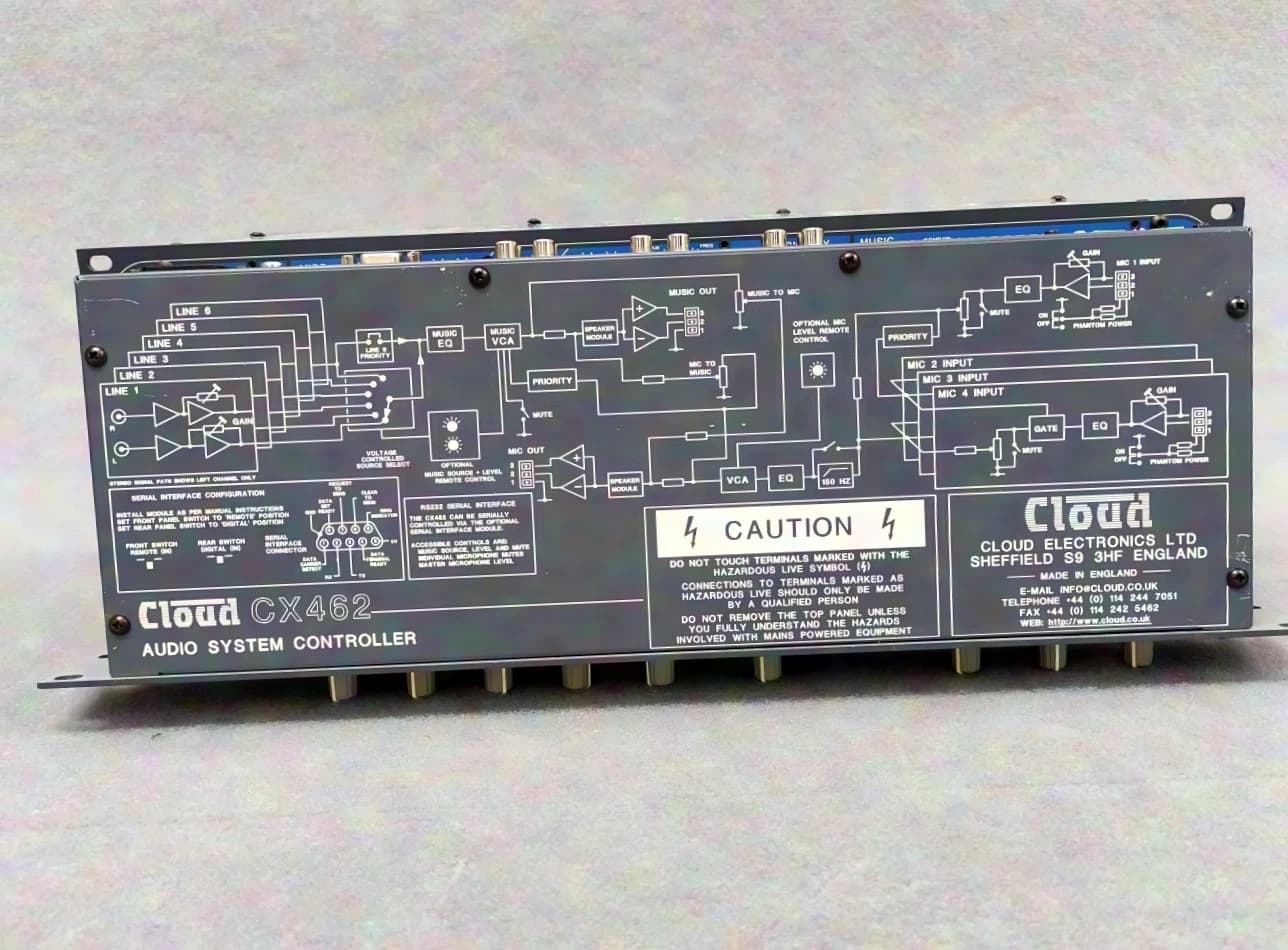 Cloud CX462 19" Mischpult | Audio System Controller