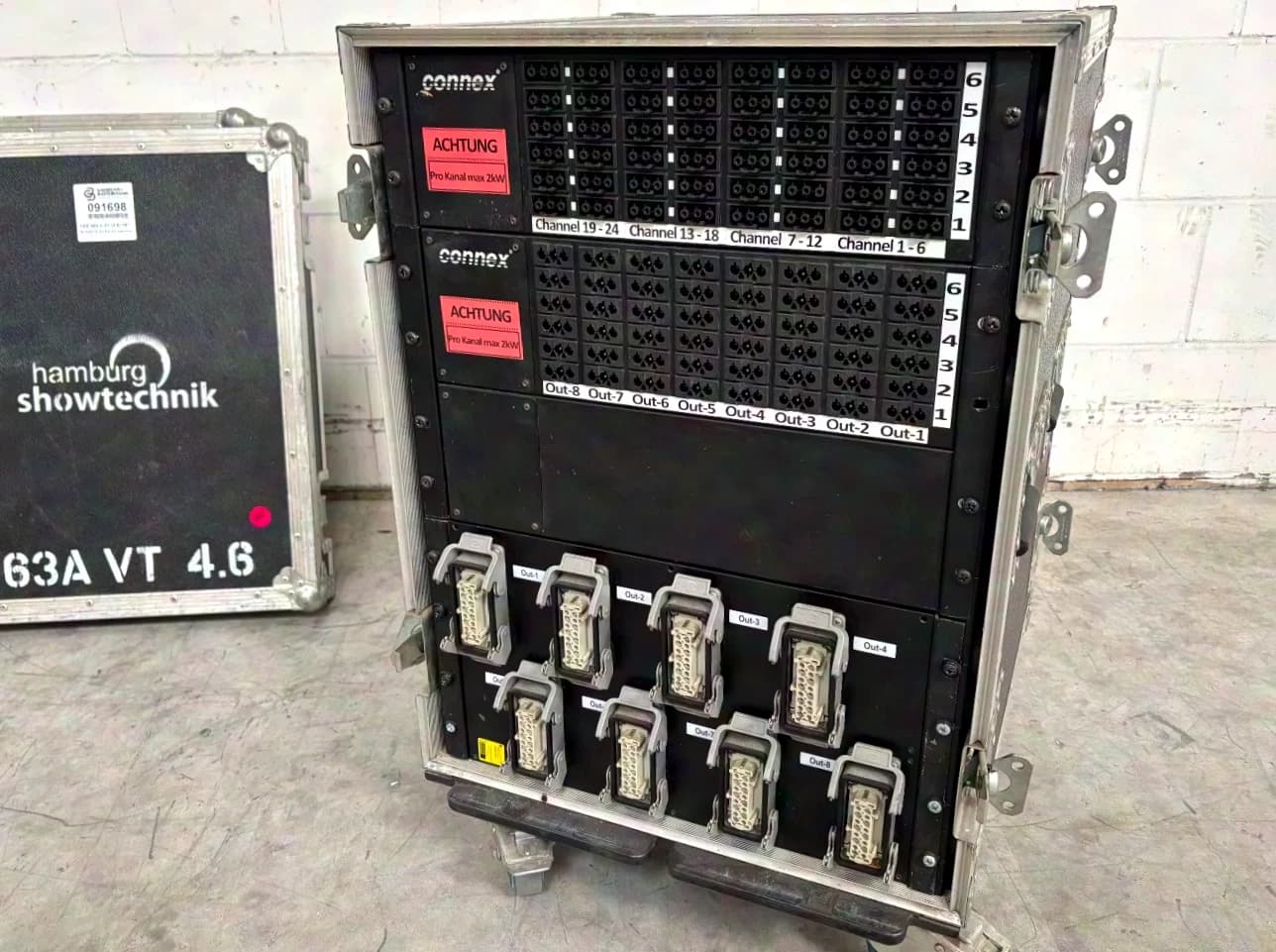 Connex Stromverteiler 63A -> Harting