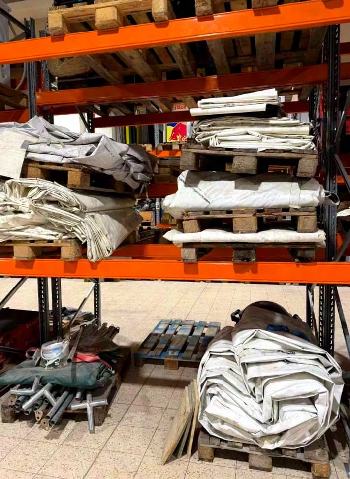 Contac GS Bühnendächer, MT Truss, TT Truss Groundsupport Schwerlasttraverse