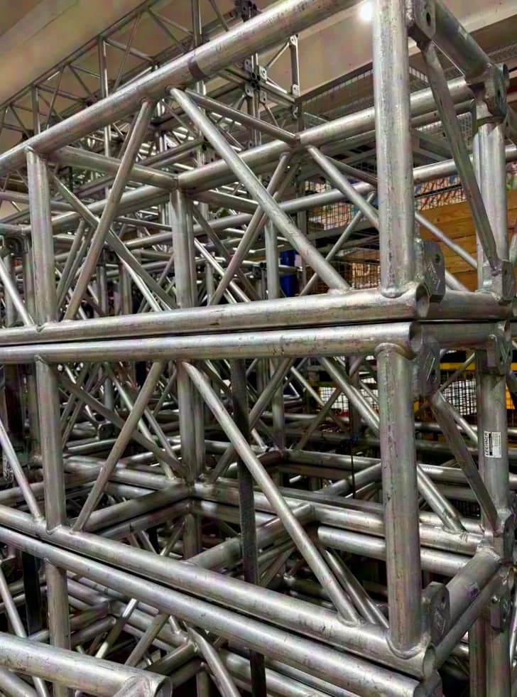 Contac GS Bühnendächer, MT Truss, TT Truss Groundsupport Schwerlasttraverse