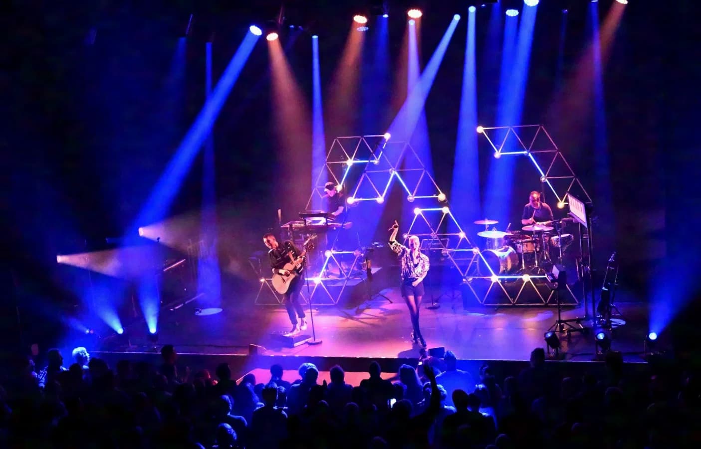 Custom LED geometrische Deko Elemente