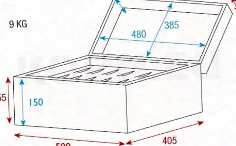 DAP / Showtec D7354B Flightcase für 24 Stk Linsen für Multipar-Scheinwerfer-Neuware