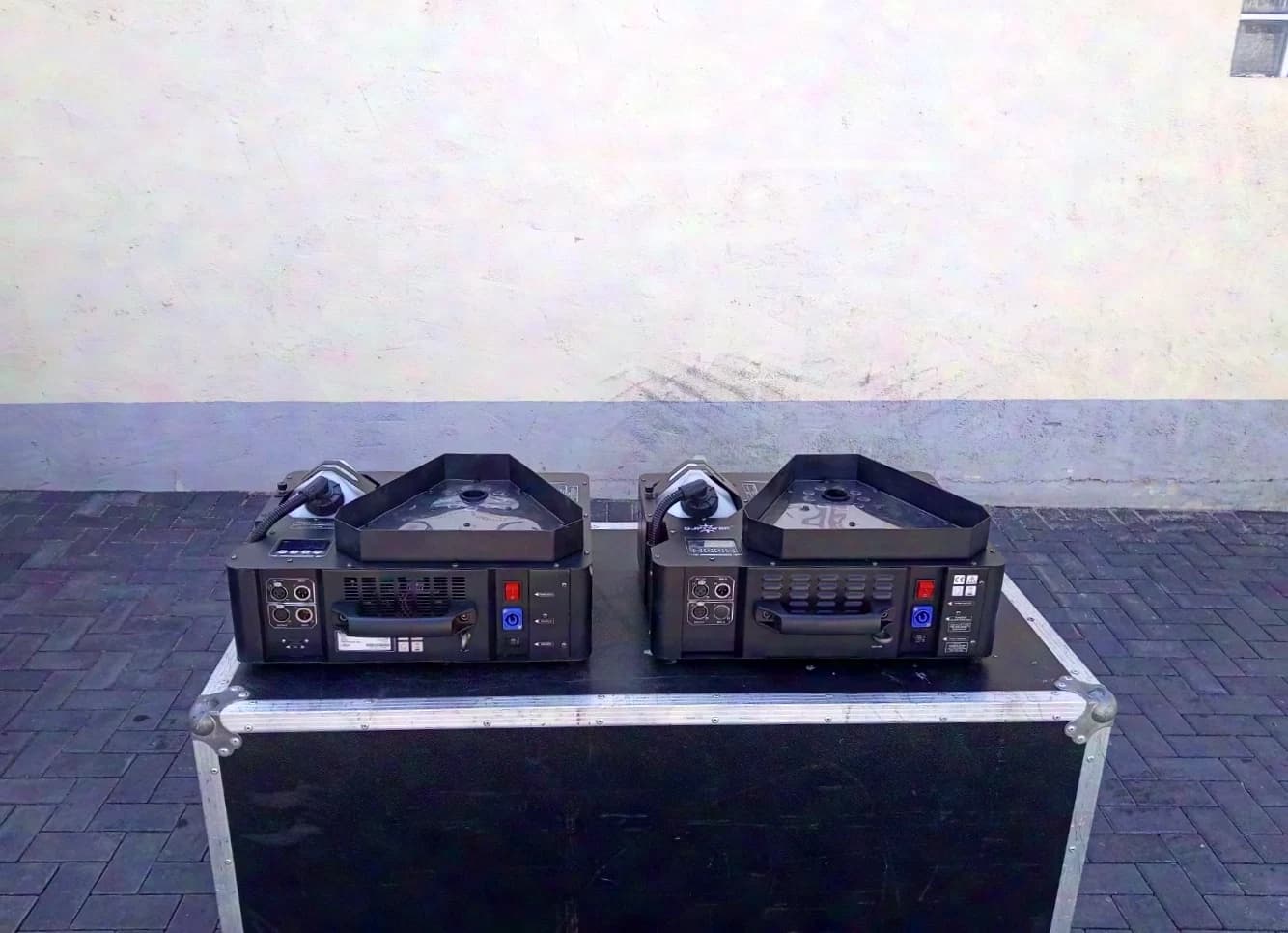 DJ Power H-2VS 3000W CO2-Effekt Vertikal Nebelmaschine Fog Machine