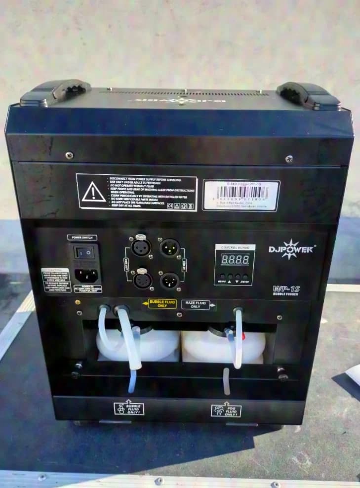 DJ Power Seifenblasen-Nebelmaschine WP-1S Bubble Fogger BUBBLE HAZE