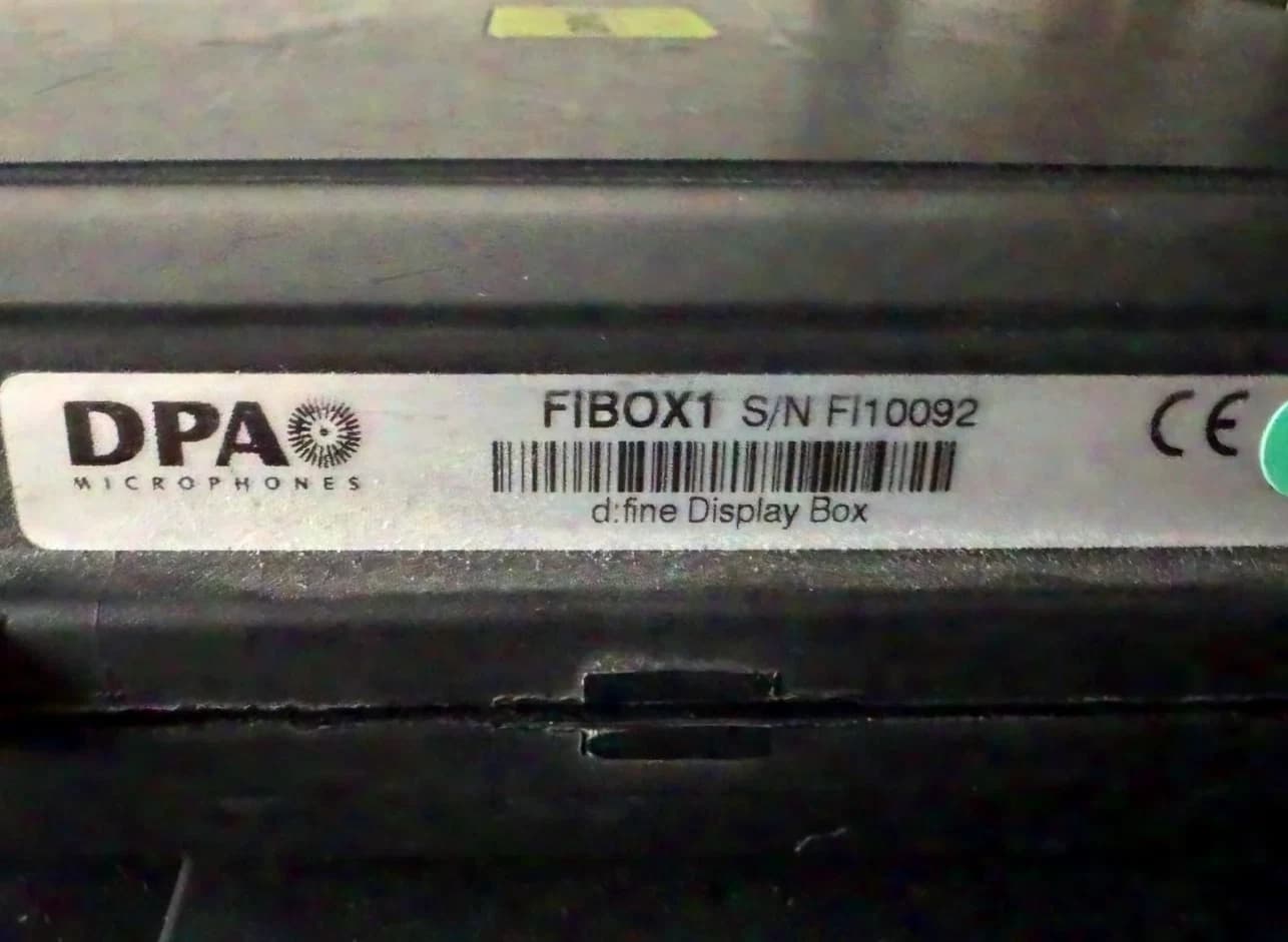 DPA d:fine Display Box FIBOX1 EX-DEMO