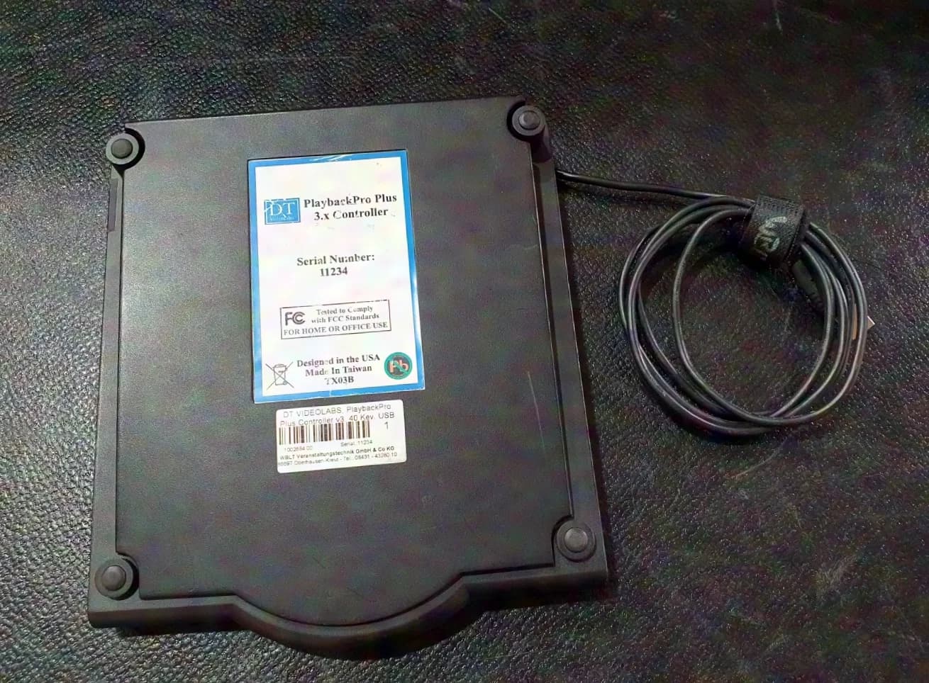 DT Videolabs PlaybackPro Plus Controller v3 40 Key USB Videomischer "folgende Nr. immer angeben: 109*"