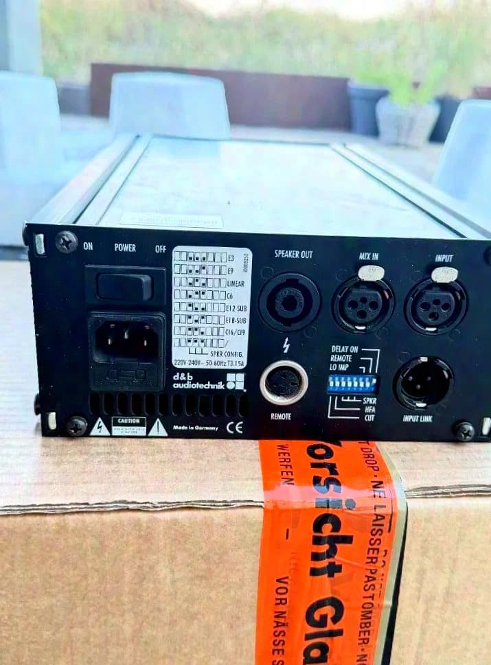 D&B Audiotechnik E-Pac in UVP Lager Fund