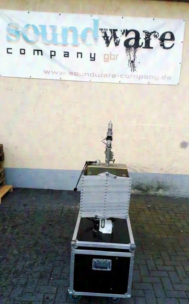 Dennard Pantograph Teleskophalter Scherenhalter für Lampen Photostudio