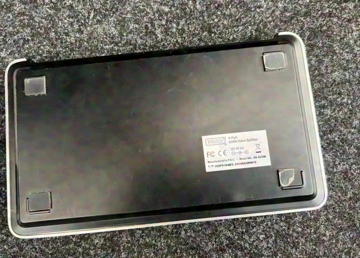 Digitus DS-42300 4-Port HDMI Video Splitter