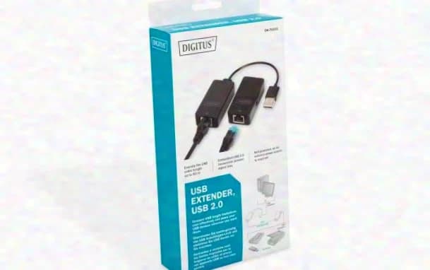 Digitus USB-2.0-Extender über Cat 5/6