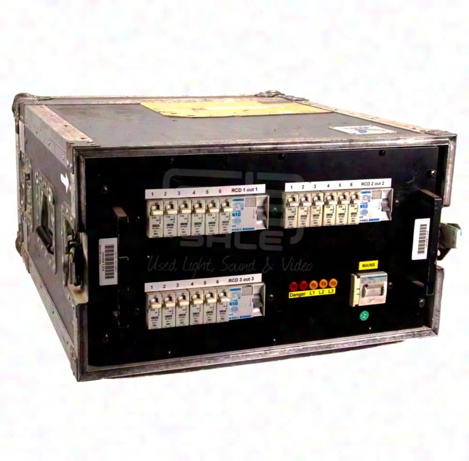 Verteiler 63A 3xHarting