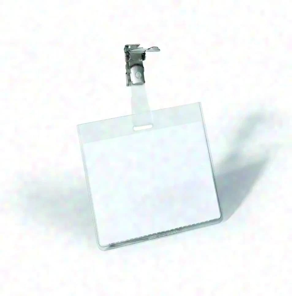 Durable | Namensschild mit Clip - Durable 8003-19 - Transparent