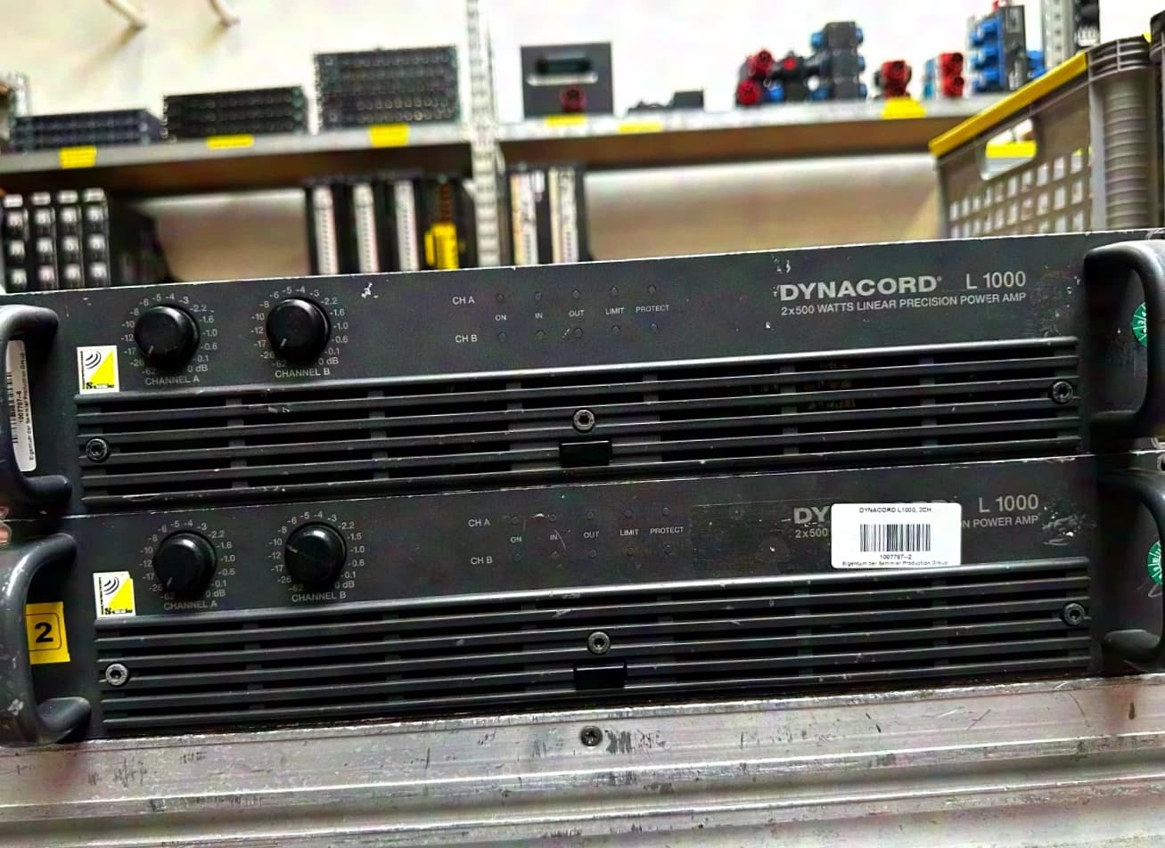 Dynacord L 1000 Endstufe