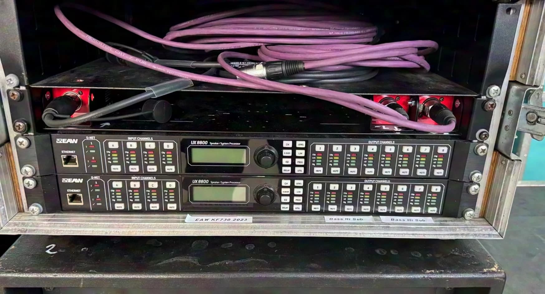 EAW Line Array KF730 SB 730 Labgruppen UX8800