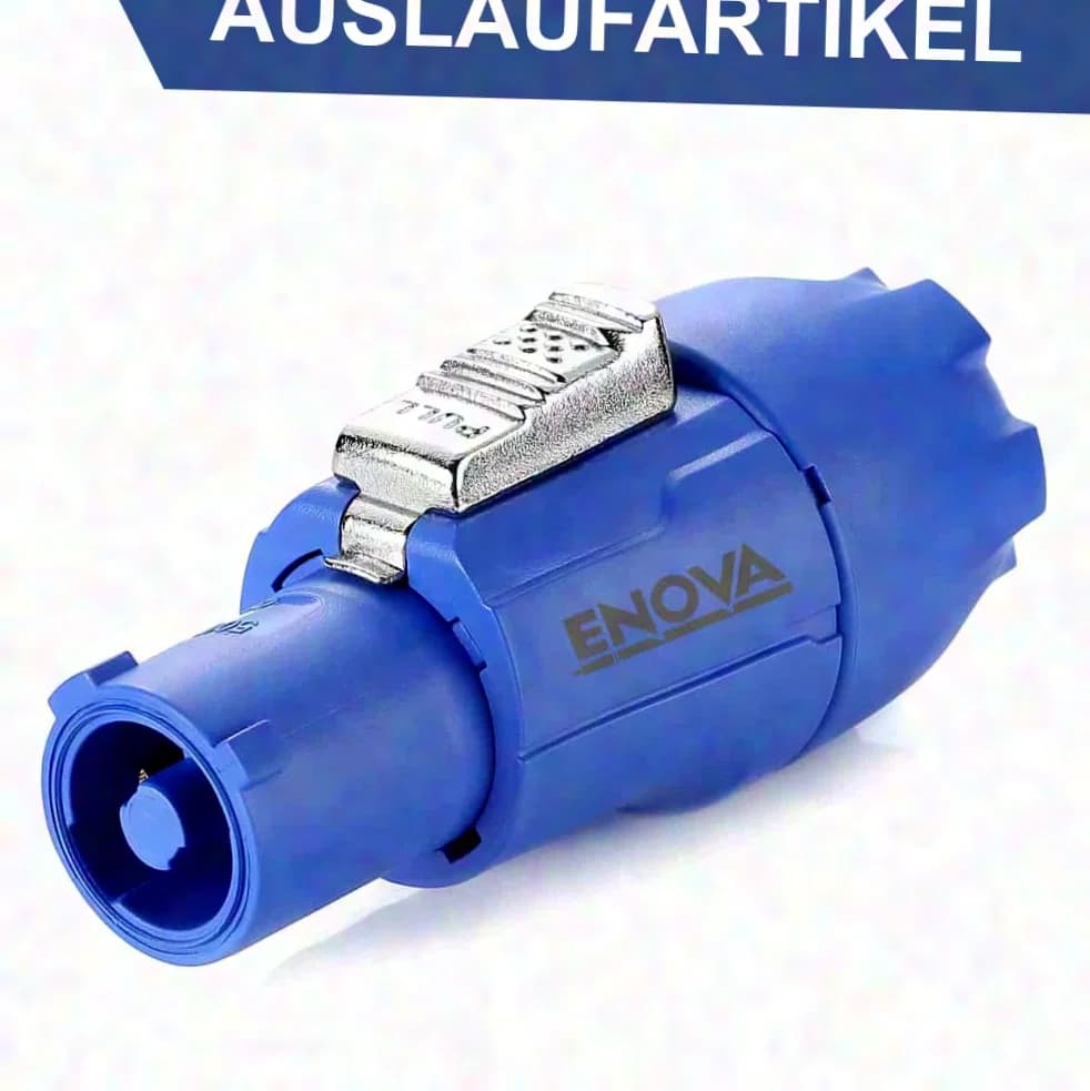 ENOVA Power Connector Kabelstecker Blau Input