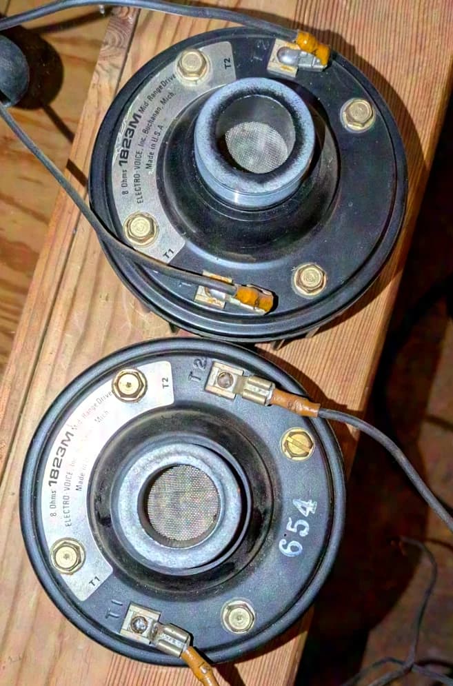 EV 1823M Mittelton Kompressionstreiber 1" 2 Stück (Paar)