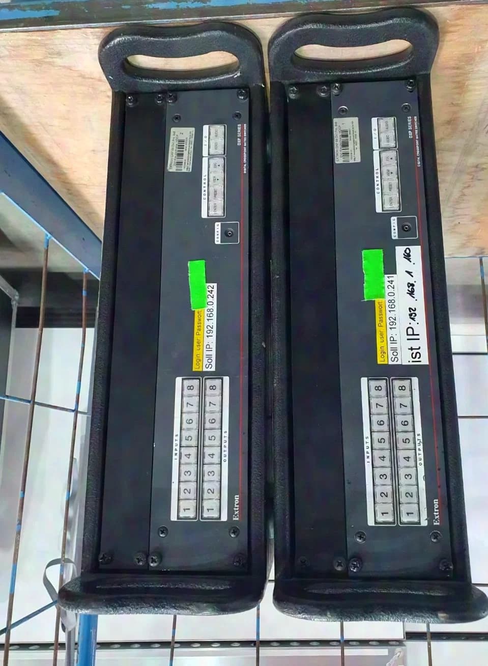 EXTRON DXP 88 DVI Pro, 8x8 DVI Kreuzschiene, HDCP kompatibel, Key minder "folgende Nr. immer angeben: 114*"