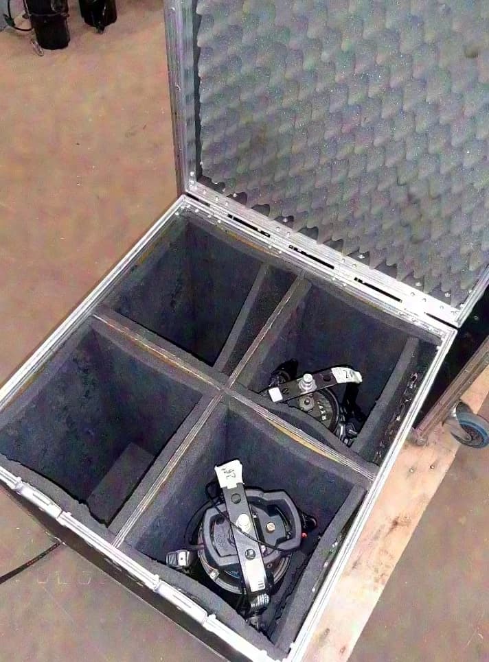 Easy Pack Case für 4x ETC S4 Scheinwerfer oder vergleichbare Geräte