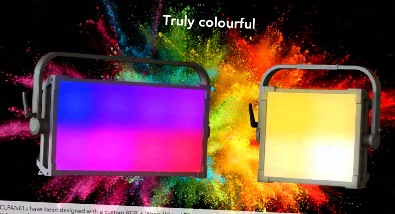 EclPanel TWCJr 370W RGB + Warm White LED Softlight Panel integriertes LumenRadio TiMo FX RDM - CRMX und W-DMX