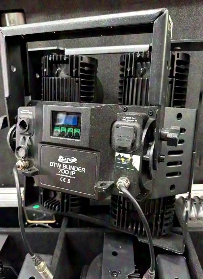 Elation DTW 700 IP 4er Set inkl. case