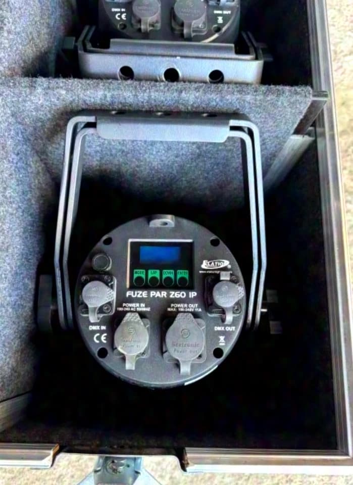 Elation Fuze PAR Z60 IP Zoom mit 5pol. DMX in/out