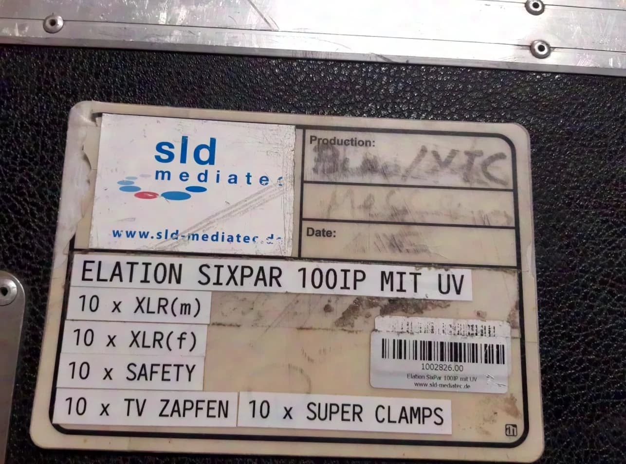 Elation SixPar 100 IP incl Case ( pro Case 10)
