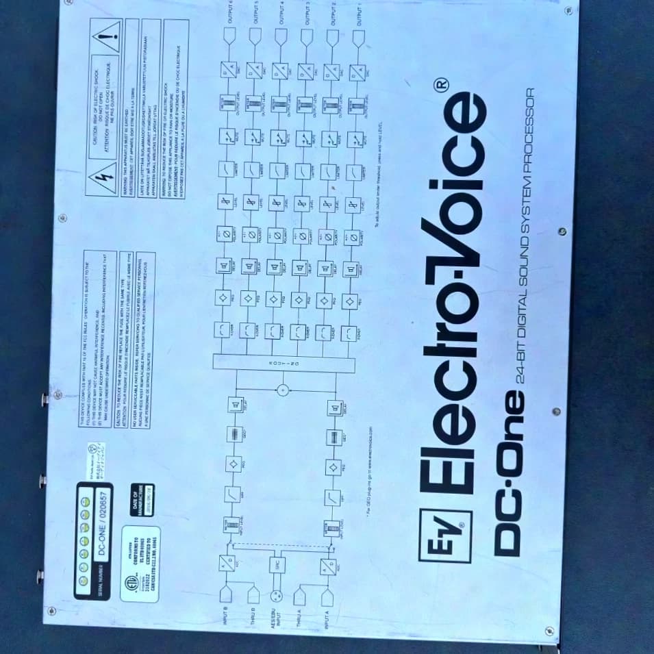 Electro-Voice DC-One digital loudspeaker controller