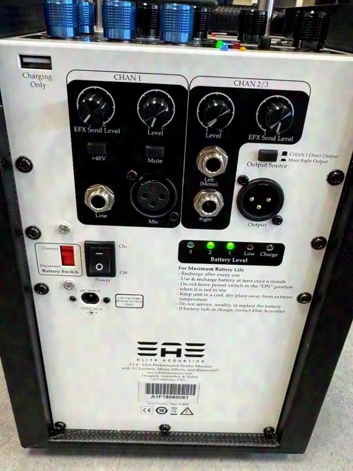 Elite Acoustics A1-4-CFB mit Akku