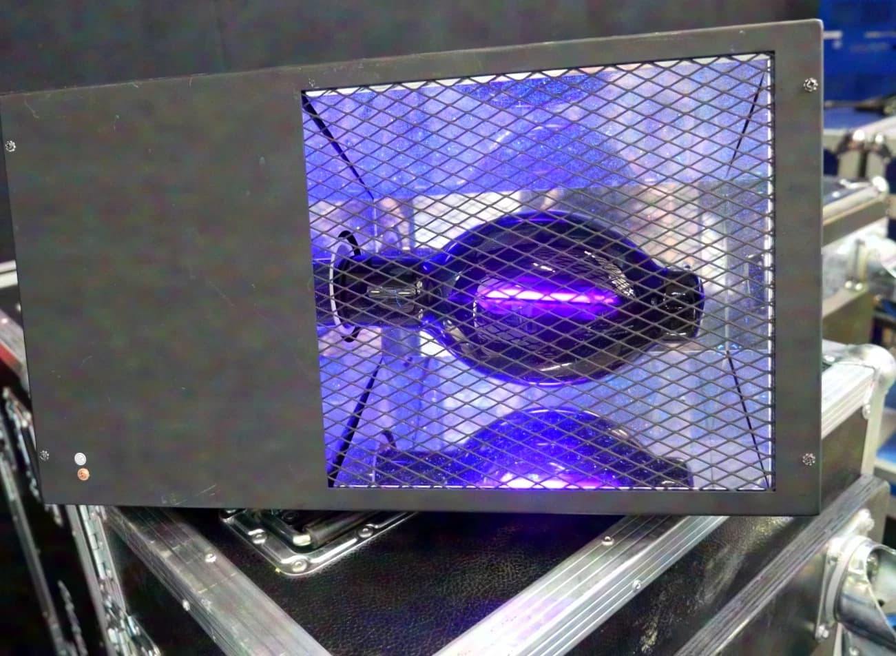 Eurolite Black Floodlight 400W UV-Licht 5 Stück