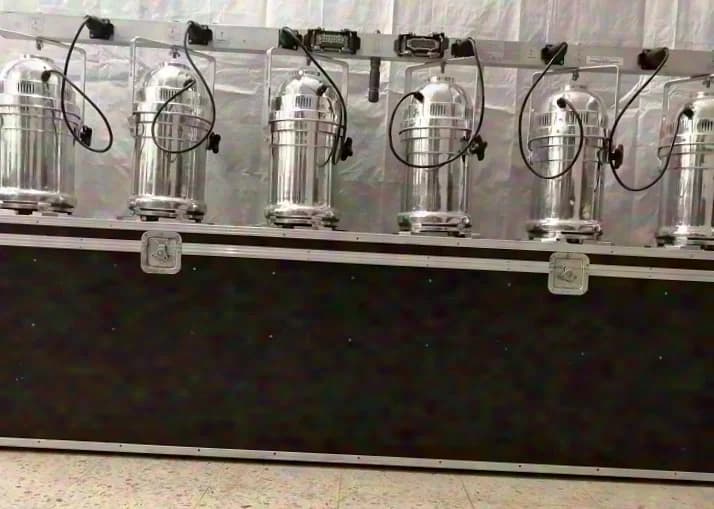 Eurolite PAR 64 - 6er Bar mit Case