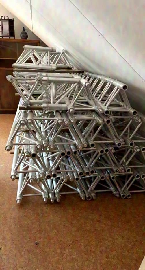 Eurotruss HD33 silber 90° Ecke