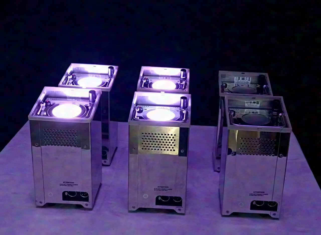ExpoLite AkkuLED Power Compact CM+A, 40W RGBA, W-DMX