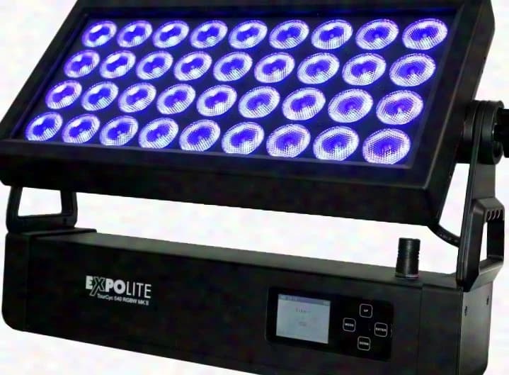 Expolite Fluter Washlight TourCYC 540 MKII LED, RGBW, 36x 15W, 4in1 LED, 40°, IP65, WDMX