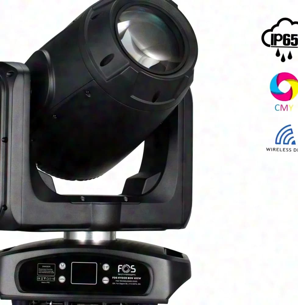 FOS Hydor BSW 400 - IP65 CMY Hybrid Outdoor Moving Head Tourset
