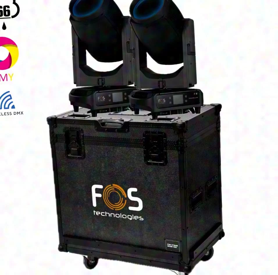 FOS Hydor Beam CMY IP66 Tourset NEU