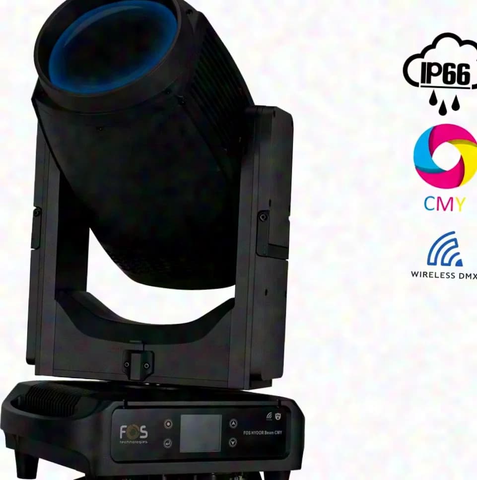 FOS Hydor Beam CMY IP66 Tourset NEU