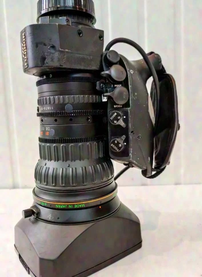 FUJINON HA18x7.6 BERD +ZOOM/FOCUS REMOTES
