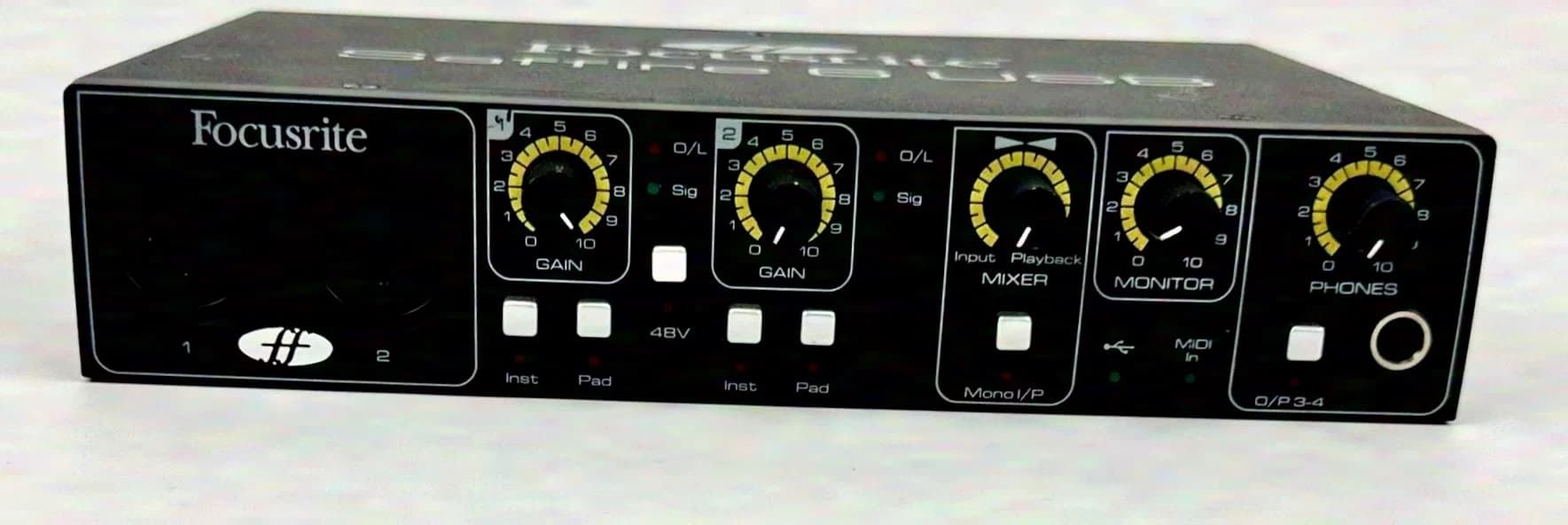 Focusride Saffire 6 USB gebrauchtes Audio-Interface